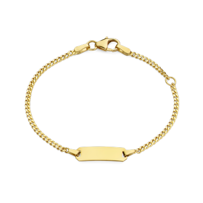 Armband geboorte · Vander Avort ESSENTIALS · met graveerplaat