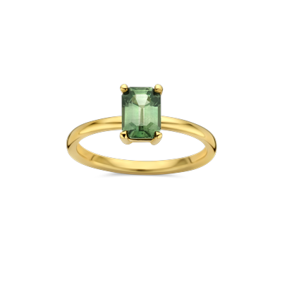 Ring · Vander Avort COLOURFUL · met 1.13ct saffier