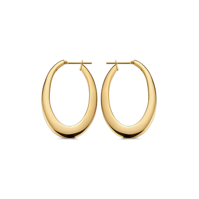 Oorbellen · Vander Avort ESSENTIALS · electroforming creool ovaal