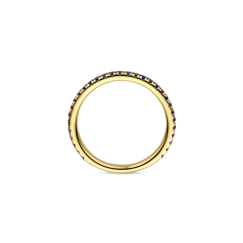 Ring · Vander Avort COLOURFUL · met saffier