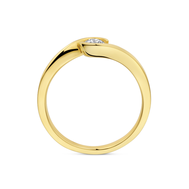 Ring · Vander Avort INFINITE · met 0.20ct diamant