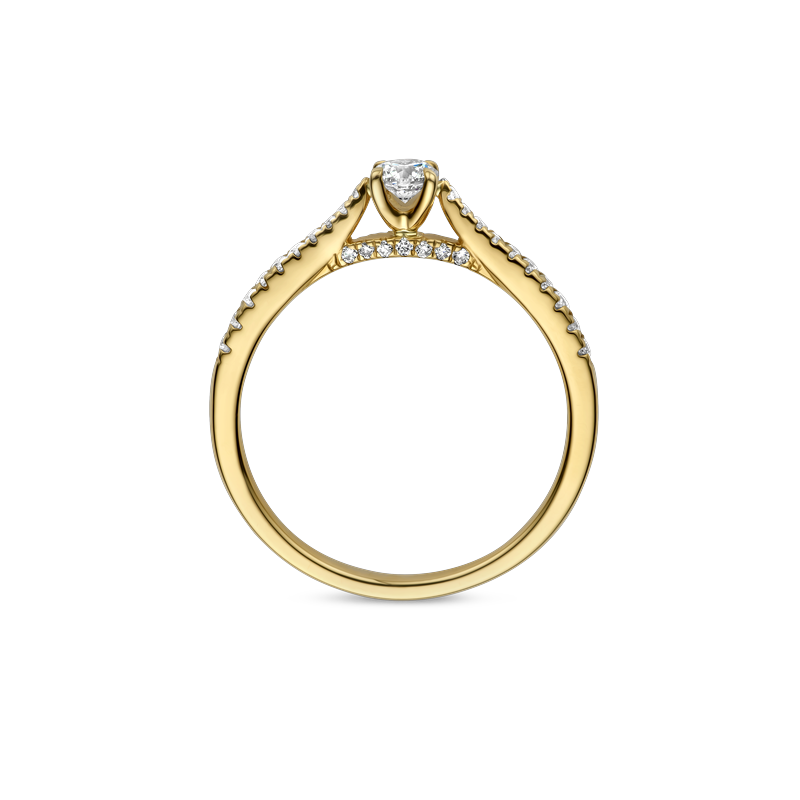 Ring · Vander Avort INFINITE · met 0.35ct diamant