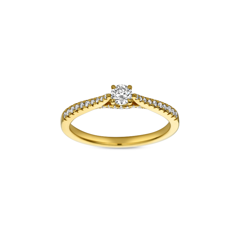 Ring · Vander Avort INFINITE · met 0.35ct diamant