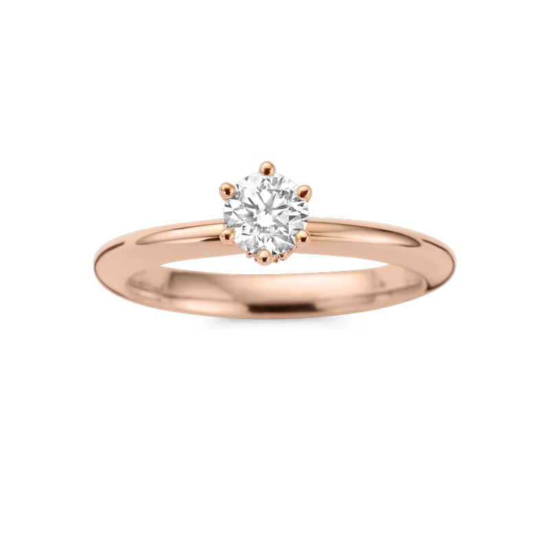 Ring solitaire · Vander Avort · met 0.56ct diamant