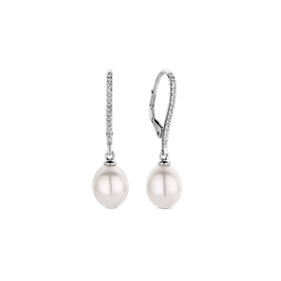 Oorbellen · Vander Avort SEA · met parels en diamant