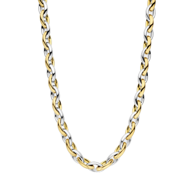 Halsketting · Vander Avort ESSENTIALS · bicolor met ovale schakels