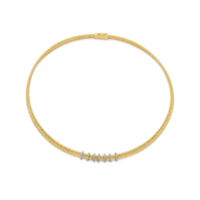 Halsketting · Vander Avort COIL · met diamant