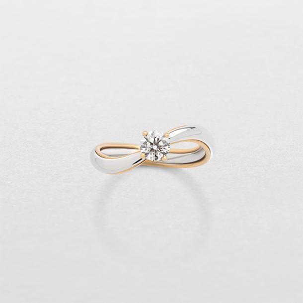 Ring · Giorgio Visconti ATTRACTION · bicolor met diamant