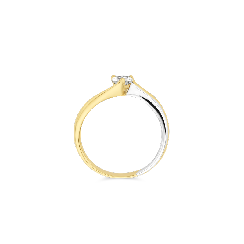 Ring · Giorgio Visconti ATTRACTION · bicolor met diamant