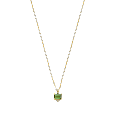 Halsketting · Brusi MISSY · met toermalijn en diamant