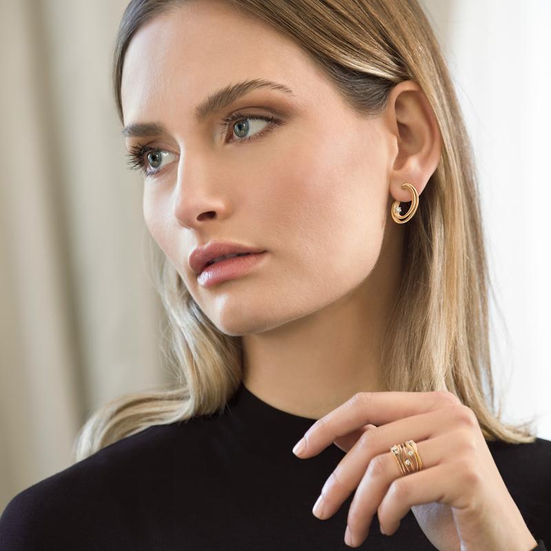 Oorbellen · Cammilli ESSENTIAL · met diamant