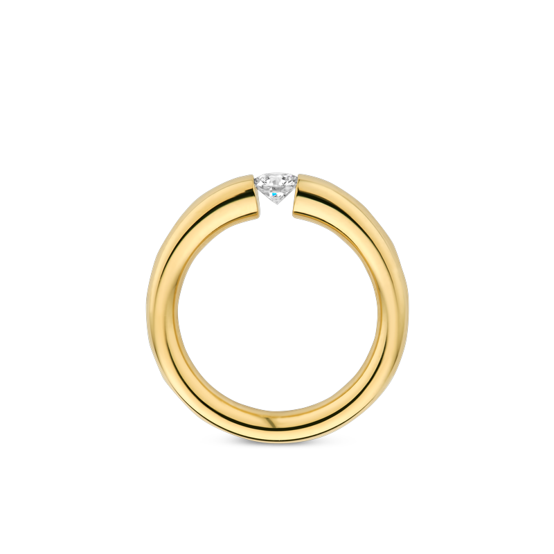 Ring · Niessing SPANNRING® TAPERED ·  met diamant