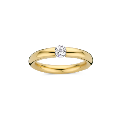 Ring · Niessing SPANNRING® TAPERED ·  met diamant