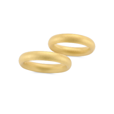 Trouwringen · Niessing pointed oval/round inside ·