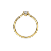 Ring geel goud met 0.60ct diamant