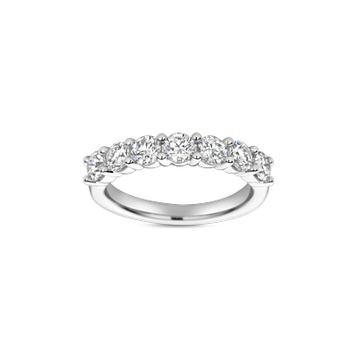 Ring alliance platina met 1.28ct diamant