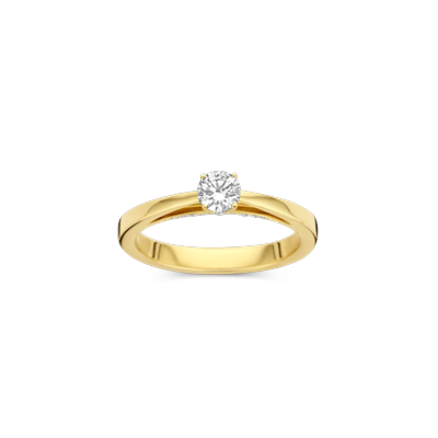 Ring solitaire · Giorgio Visconti · met 0.44ct diamant